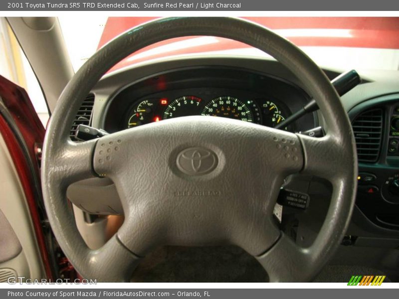 Sunfire Red Pearl / Light Charcoal 2001 Toyota Tundra SR5 TRD Extended Cab