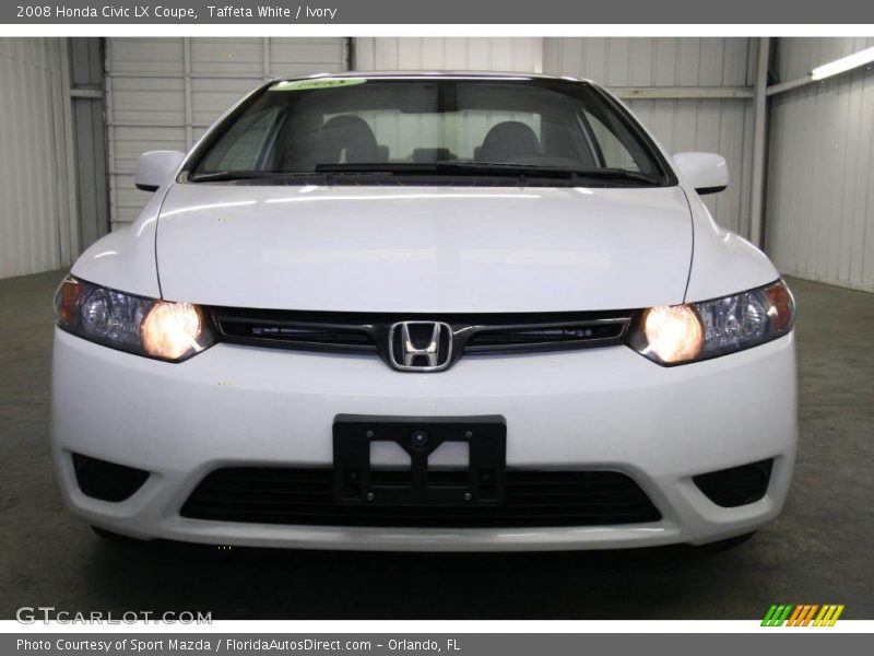 Taffeta White / Ivory 2008 Honda Civic LX Coupe