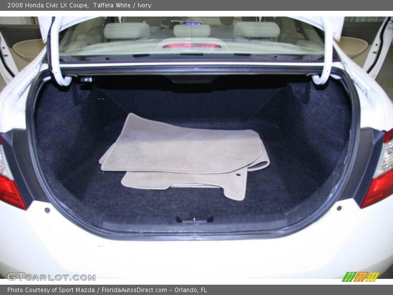 Taffeta White / Ivory 2008 Honda Civic LX Coupe