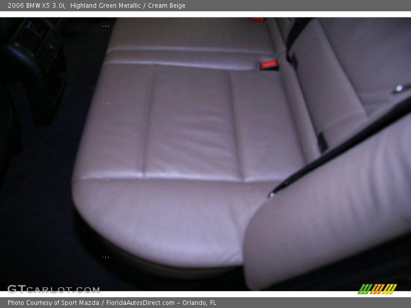 Highland Green Metallic / Cream Beige 2006 BMW X5 3.0i