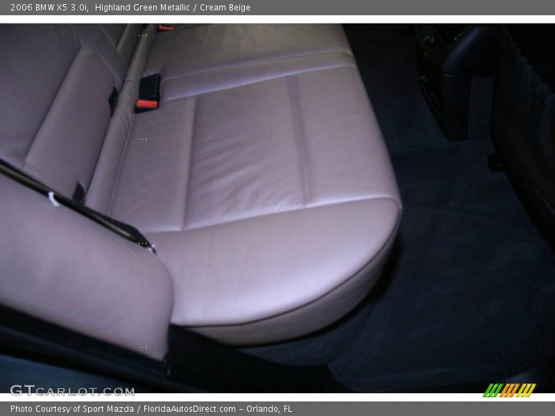 Highland Green Metallic / Cream Beige 2006 BMW X5 3.0i