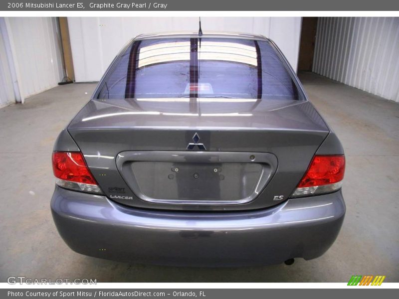 Graphite Gray Pearl / Gray 2006 Mitsubishi Lancer ES