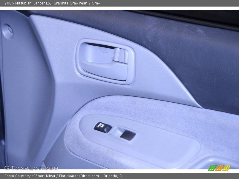 Graphite Gray Pearl / Gray 2006 Mitsubishi Lancer ES