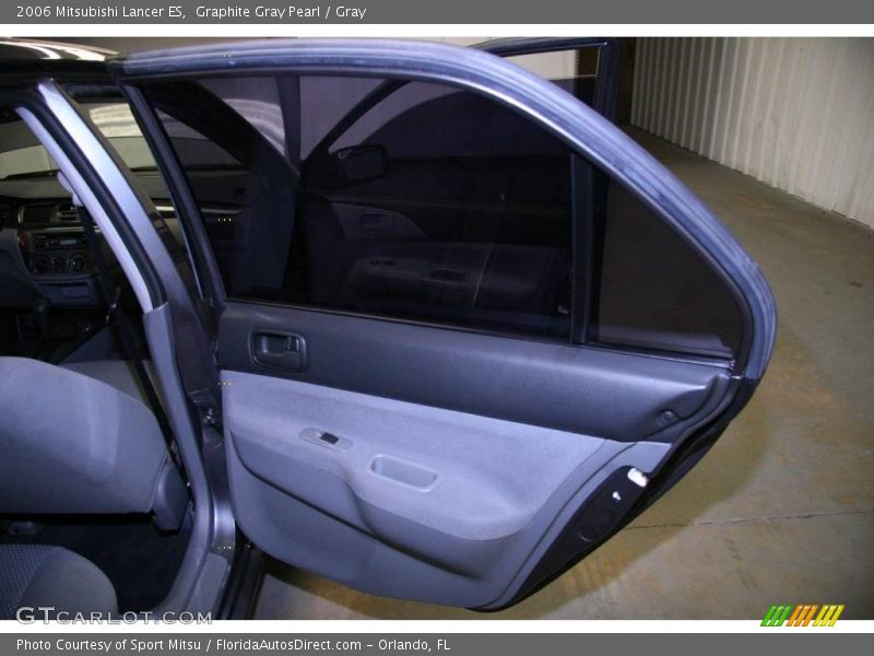 Graphite Gray Pearl / Gray 2006 Mitsubishi Lancer ES