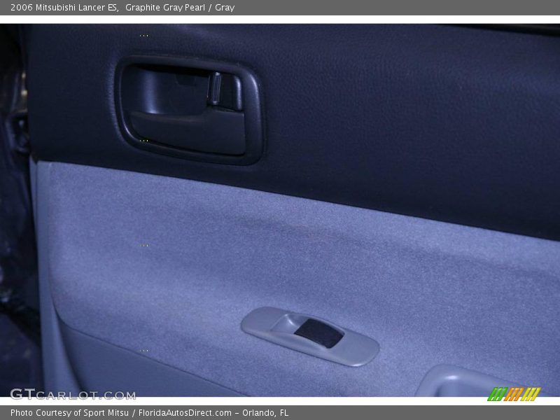 Graphite Gray Pearl / Gray 2006 Mitsubishi Lancer ES