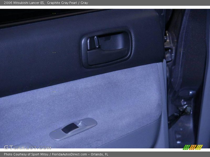 Graphite Gray Pearl / Gray 2006 Mitsubishi Lancer ES