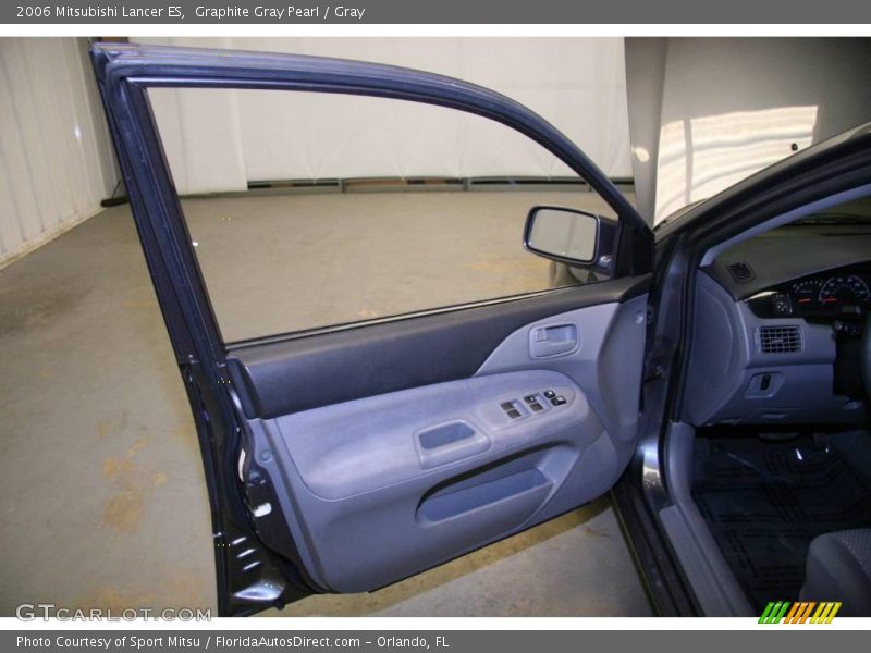 Graphite Gray Pearl / Gray 2006 Mitsubishi Lancer ES