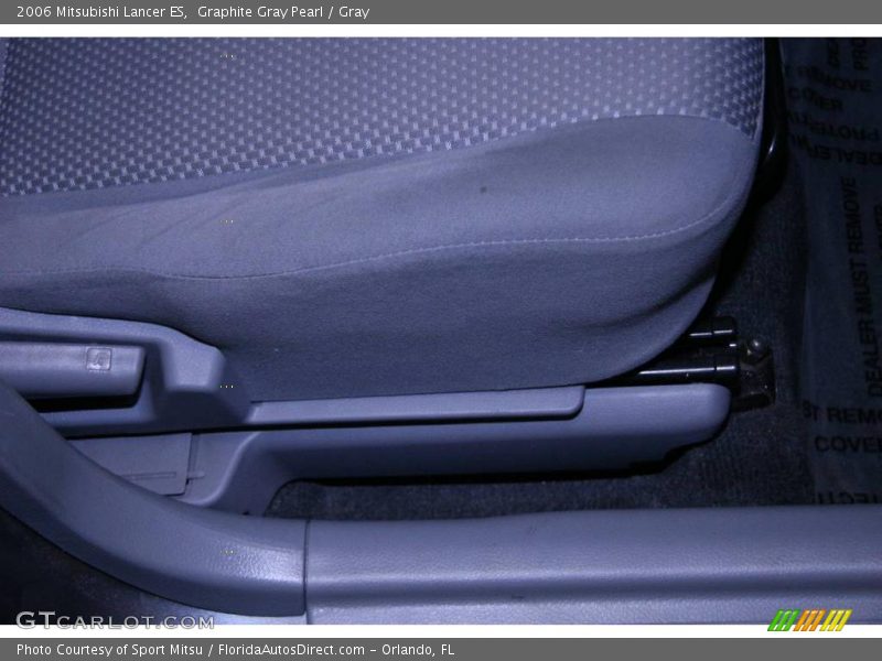 Graphite Gray Pearl / Gray 2006 Mitsubishi Lancer ES