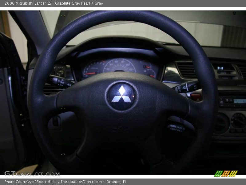 Graphite Gray Pearl / Gray 2006 Mitsubishi Lancer ES