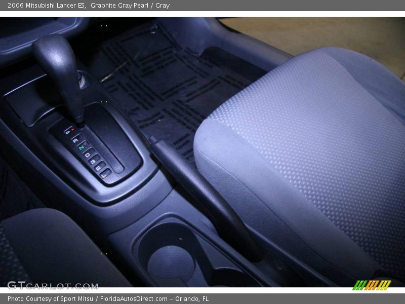 Graphite Gray Pearl / Gray 2006 Mitsubishi Lancer ES