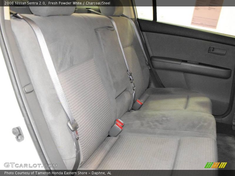 Fresh Powder White / Charcoal/Steel 2008 Nissan Sentra 2.0