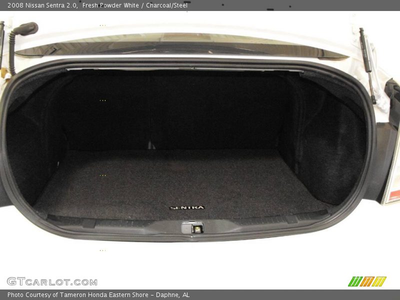 Fresh Powder White / Charcoal/Steel 2008 Nissan Sentra 2.0