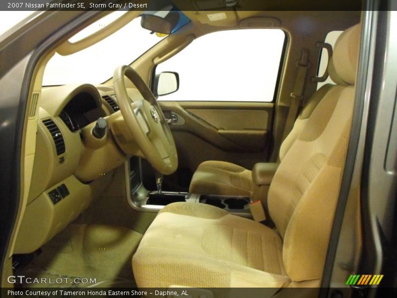 Storm Gray / Desert 2007 Nissan Pathfinder SE