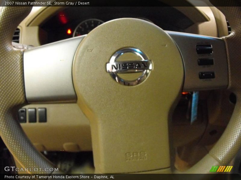 Storm Gray / Desert 2007 Nissan Pathfinder SE