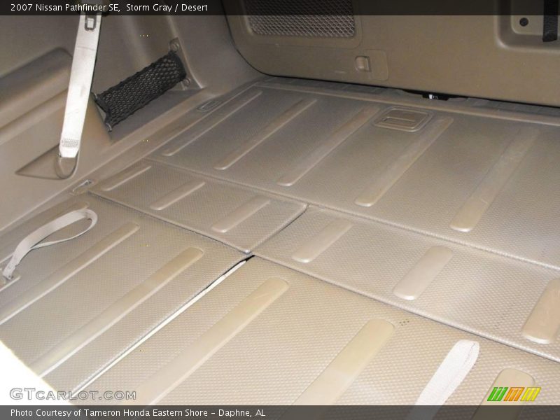 Storm Gray / Desert 2007 Nissan Pathfinder SE