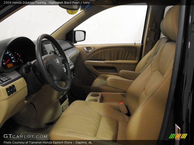 Nighthawk Black Pearl / Ivory 2009 Honda Odyssey Touring