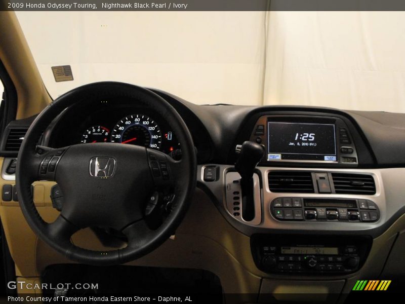 Nighthawk Black Pearl / Ivory 2009 Honda Odyssey Touring
