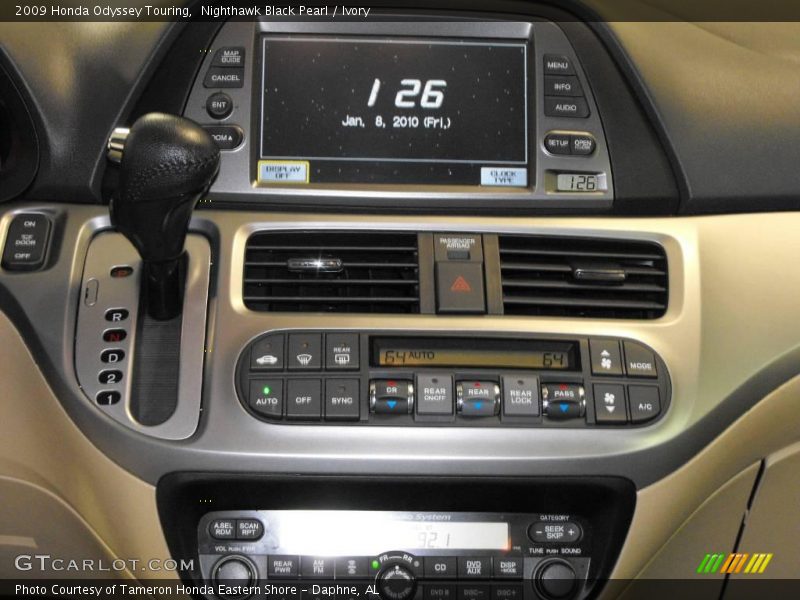 Nighthawk Black Pearl / Ivory 2009 Honda Odyssey Touring