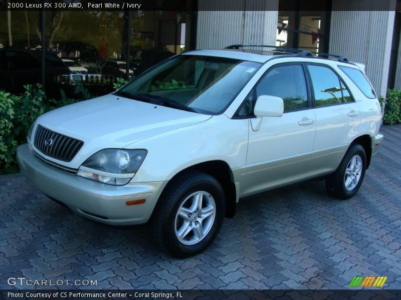 Pearl White / Ivory 2000 Lexus RX 300 AWD