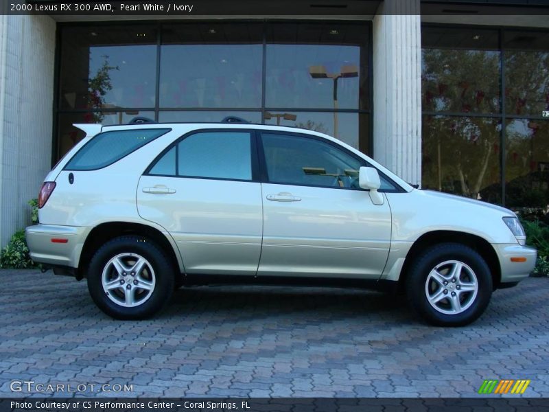 Pearl White / Ivory 2000 Lexus RX 300 AWD