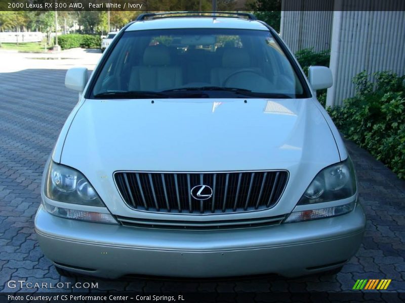Pearl White / Ivory 2000 Lexus RX 300 AWD