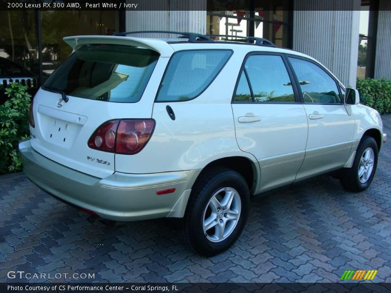 Pearl White / Ivory 2000 Lexus RX 300 AWD
