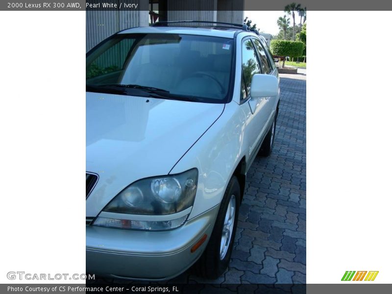 Pearl White / Ivory 2000 Lexus RX 300 AWD