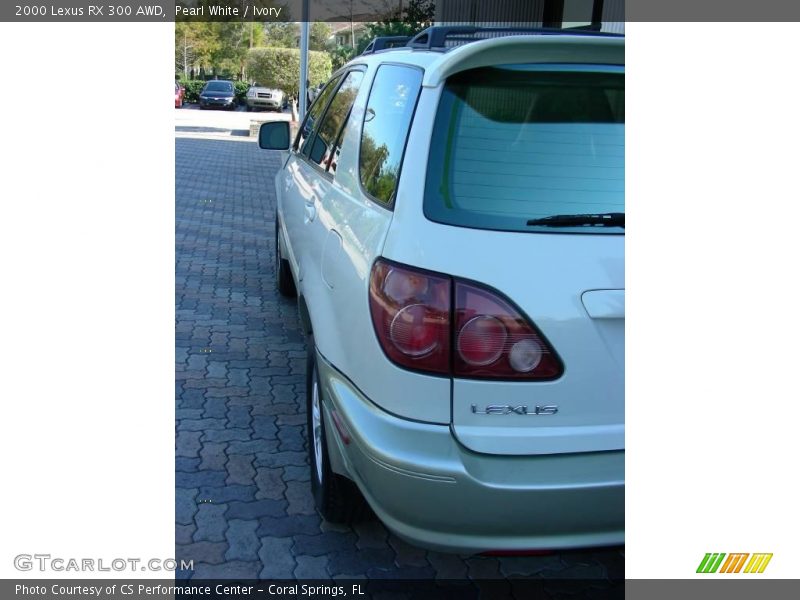 Pearl White / Ivory 2000 Lexus RX 300 AWD