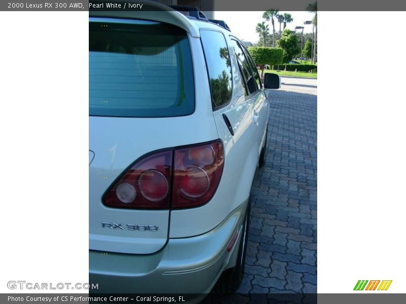 Pearl White / Ivory 2000 Lexus RX 300 AWD