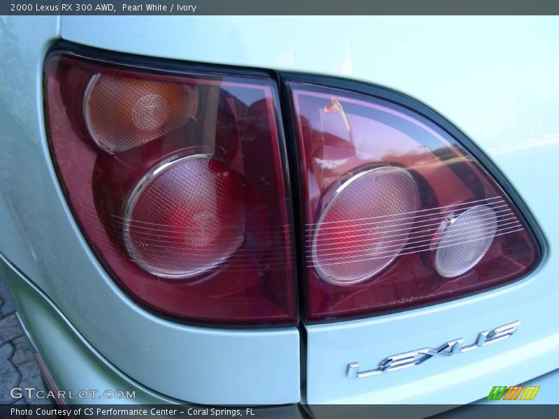 Pearl White / Ivory 2000 Lexus RX 300 AWD