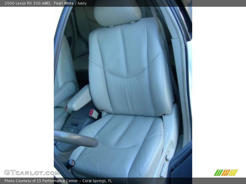 Pearl White / Ivory 2000 Lexus RX 300 AWD