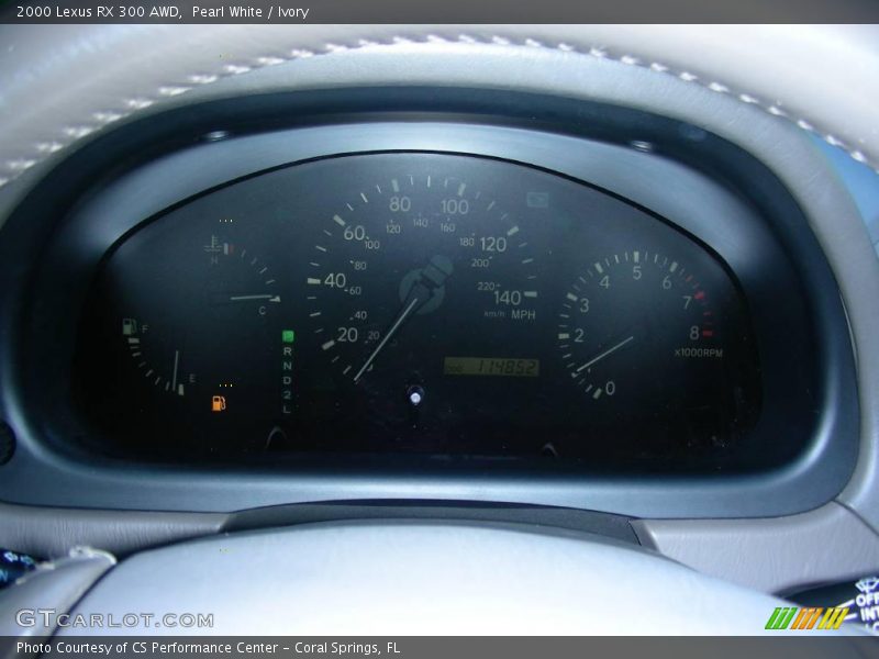 Pearl White / Ivory 2000 Lexus RX 300 AWD