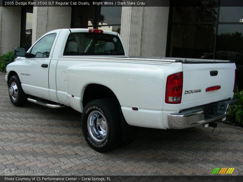 Bright White / Dark Slate Gray 2005 Dodge Ram 3500 SLT Regular Cab Dually