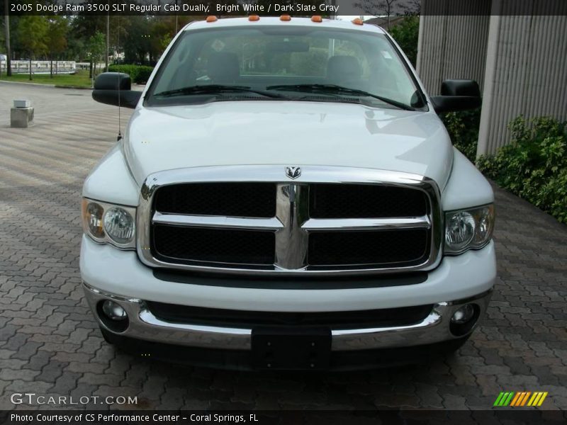 Bright White / Dark Slate Gray 2005 Dodge Ram 3500 SLT Regular Cab Dually