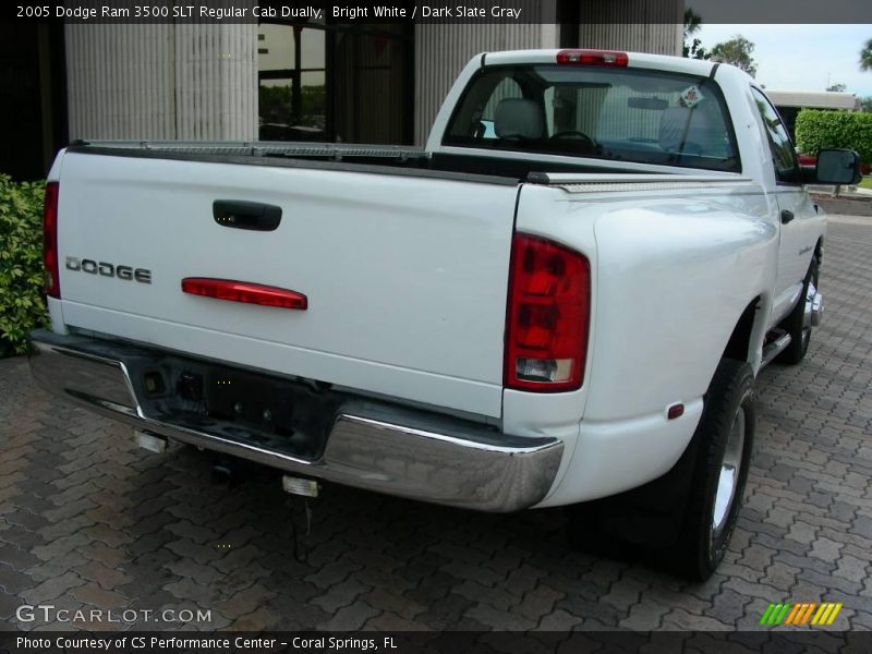Bright White / Dark Slate Gray 2005 Dodge Ram 3500 SLT Regular Cab Dually