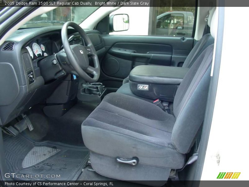 Bright White / Dark Slate Gray 2005 Dodge Ram 3500 SLT Regular Cab Dually