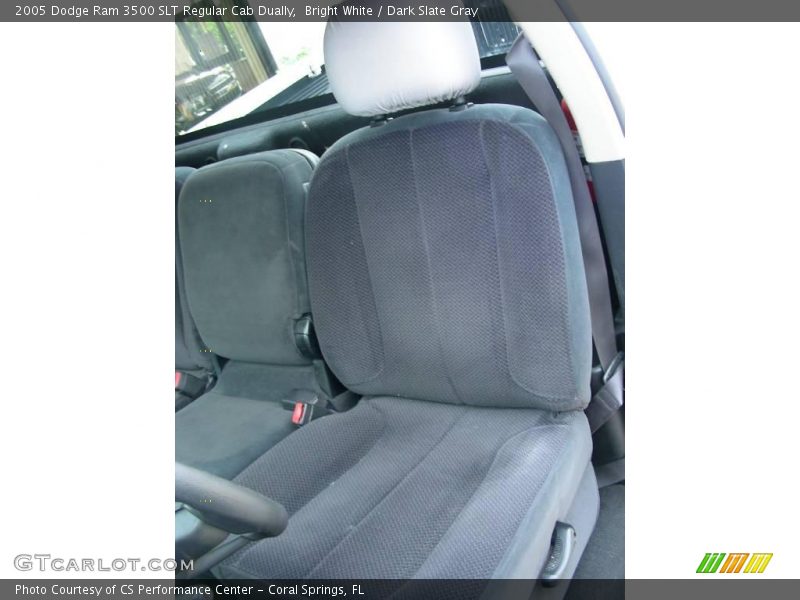 Bright White / Dark Slate Gray 2005 Dodge Ram 3500 SLT Regular Cab Dually