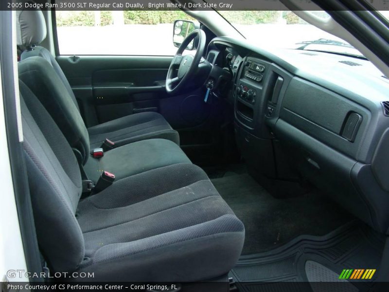 Bright White / Dark Slate Gray 2005 Dodge Ram 3500 SLT Regular Cab Dually
