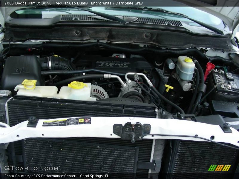 Bright White / Dark Slate Gray 2005 Dodge Ram 3500 SLT Regular Cab Dually