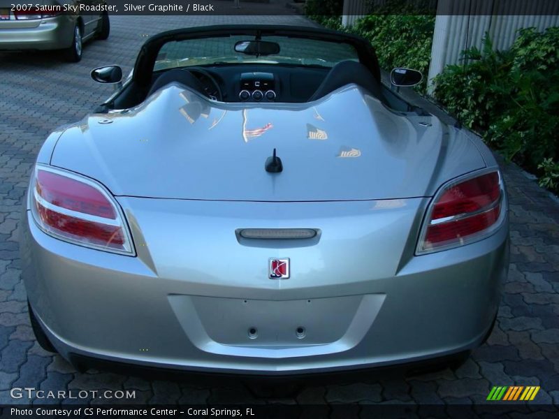 Silver Graphite / Black 2007 Saturn Sky Roadster
