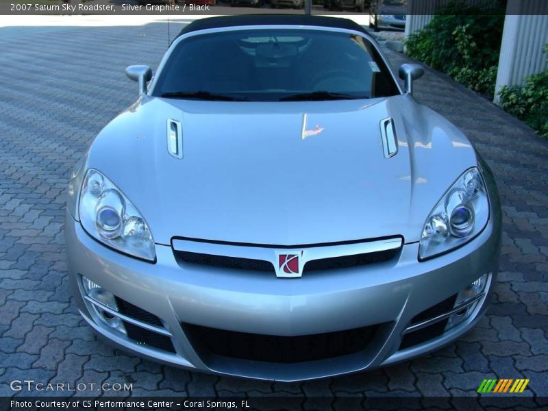 Silver Graphite / Black 2007 Saturn Sky Roadster