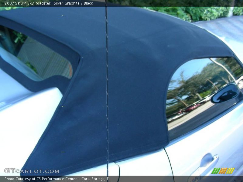 Silver Graphite / Black 2007 Saturn Sky Roadster