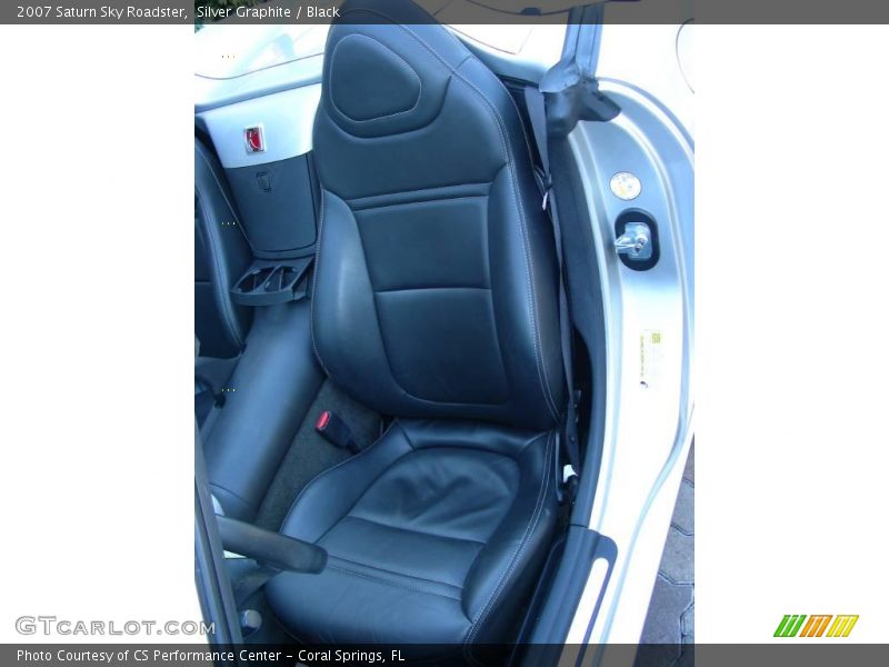 Silver Graphite / Black 2007 Saturn Sky Roadster