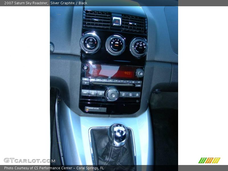 Silver Graphite / Black 2007 Saturn Sky Roadster