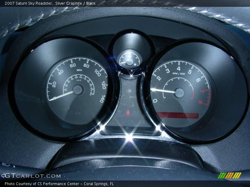 Silver Graphite / Black 2007 Saturn Sky Roadster