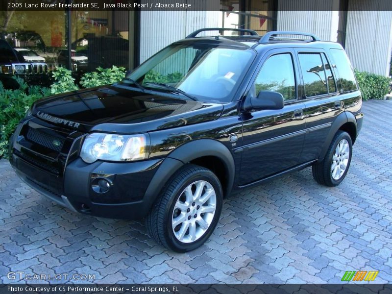 Java Black Pearl / Alpaca Beige 2005 Land Rover Freelander SE