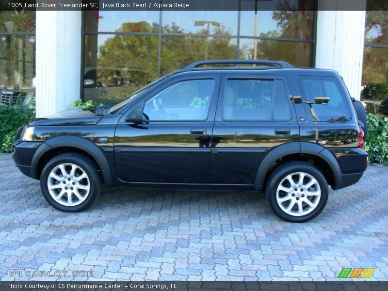 Java Black Pearl / Alpaca Beige 2005 Land Rover Freelander SE