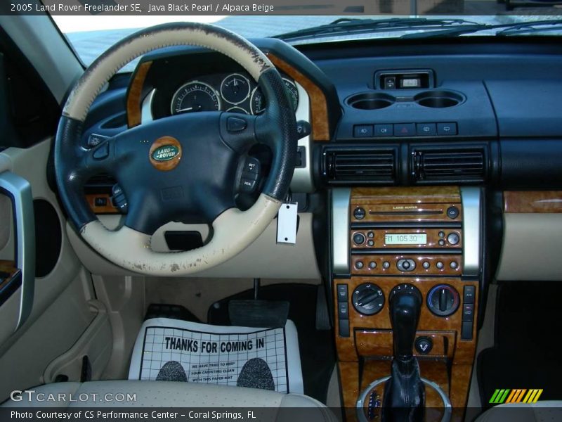 Java Black Pearl / Alpaca Beige 2005 Land Rover Freelander SE