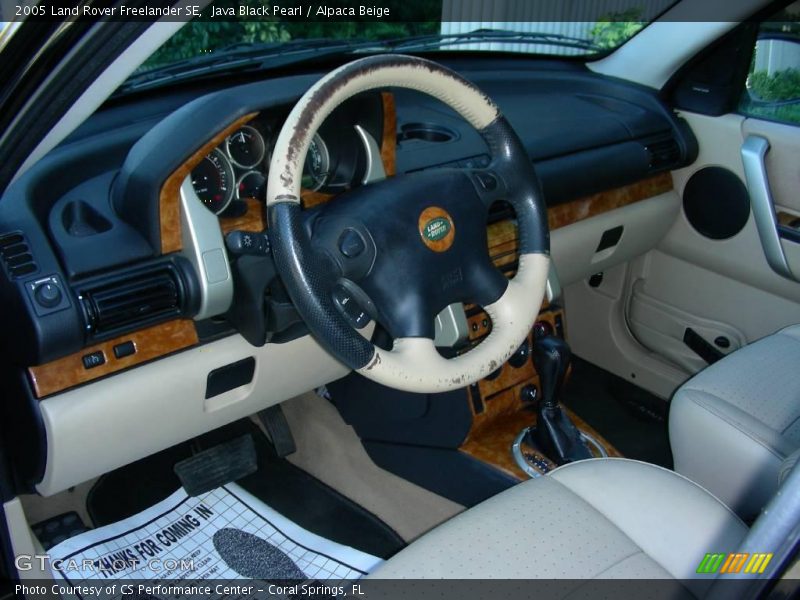 Java Black Pearl / Alpaca Beige 2005 Land Rover Freelander SE