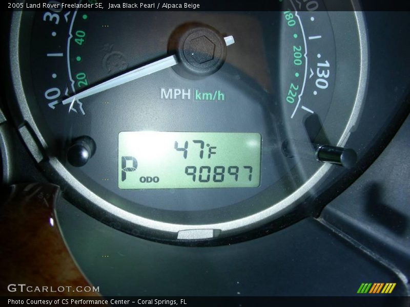Java Black Pearl / Alpaca Beige 2005 Land Rover Freelander SE